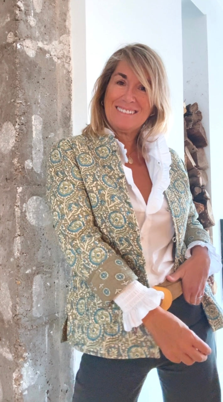 Chaqueta Coimbra verde