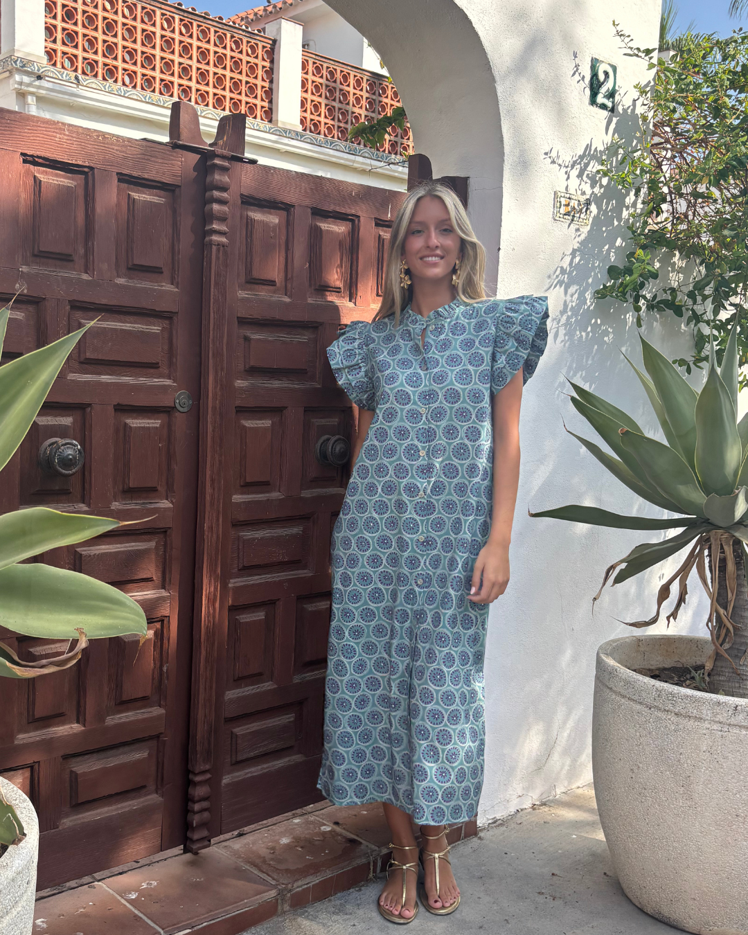 Vestido Liencres azul