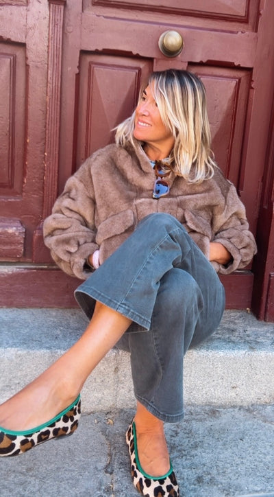 Chaqueta Gales taupe