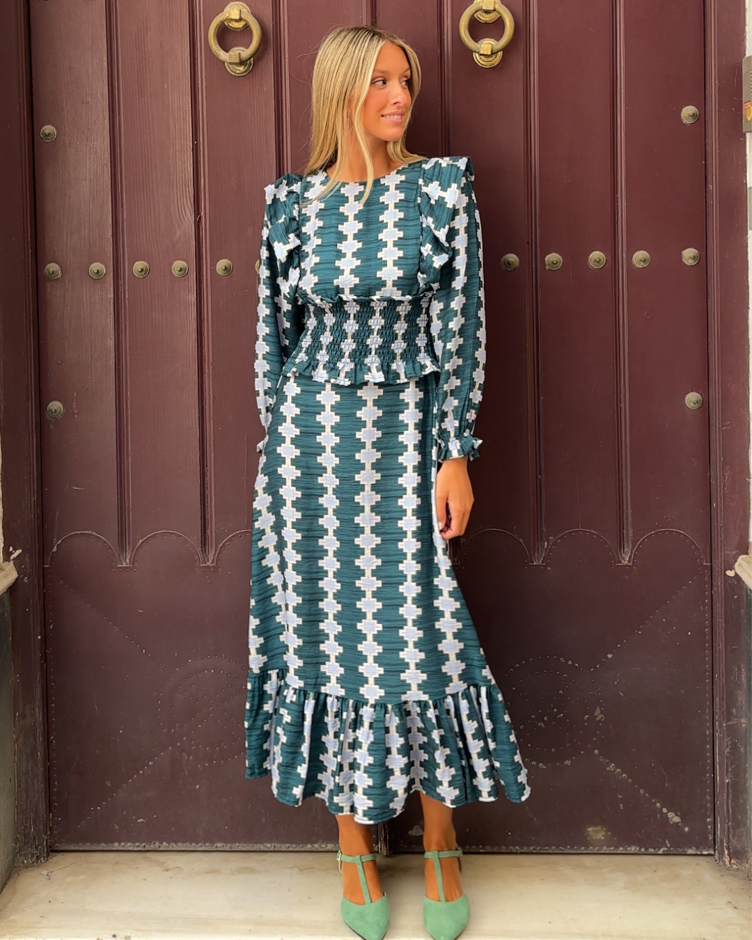 Vestido Covadonga azul