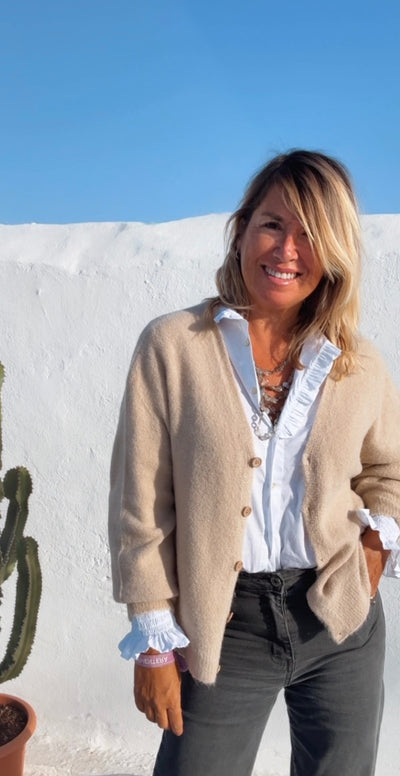 Chaqueta Onís beige