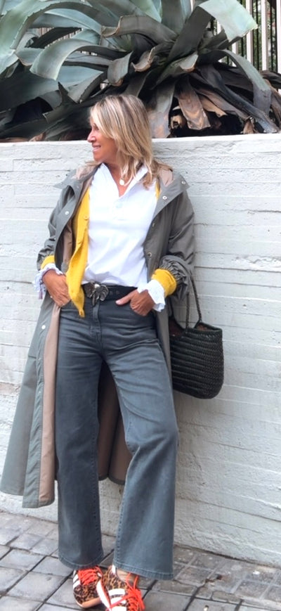 Gabardina Cudillero verde