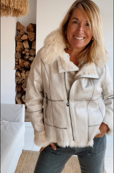 Chaqueta Chicago beige