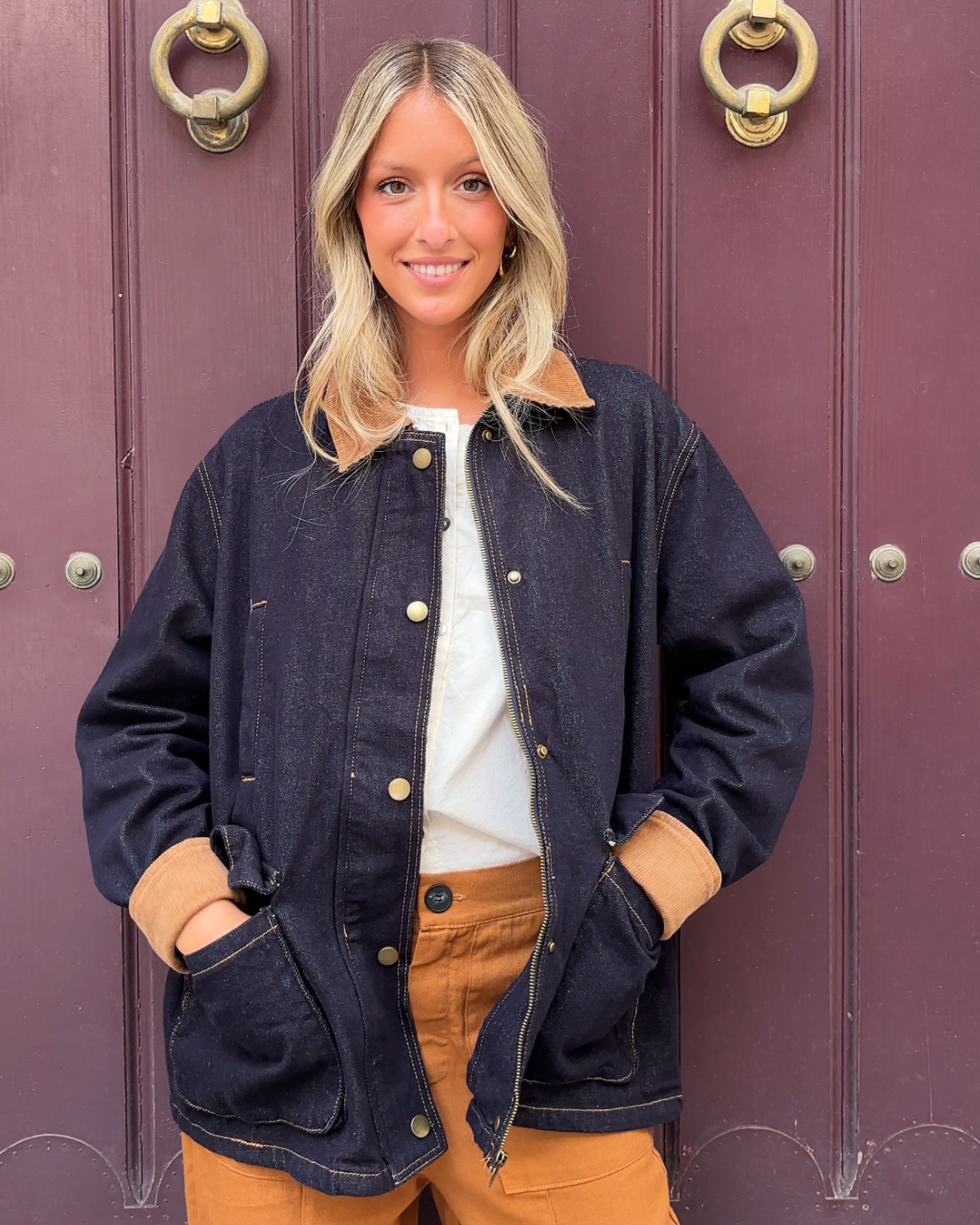 Chaqueta Mieres azul