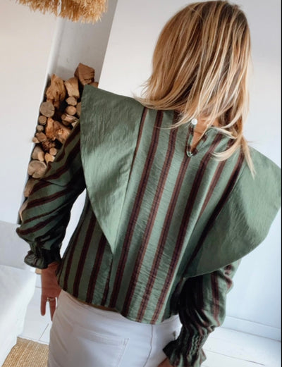 Blusa Bruselas verde