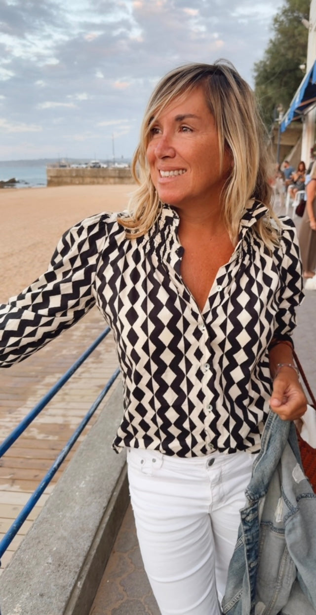 Blusa Llanes negro