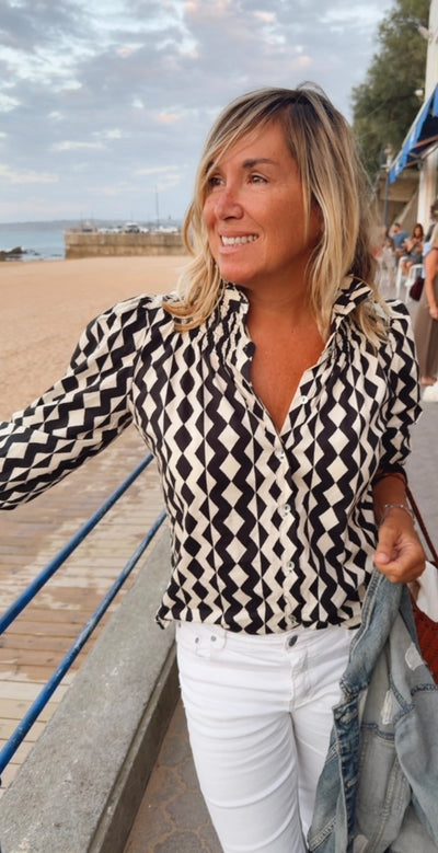 Blusa Llanes negro