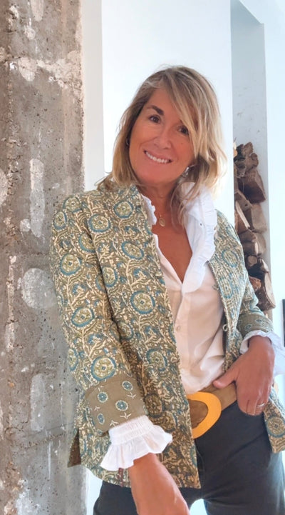 Chaqueta Coimbra verde