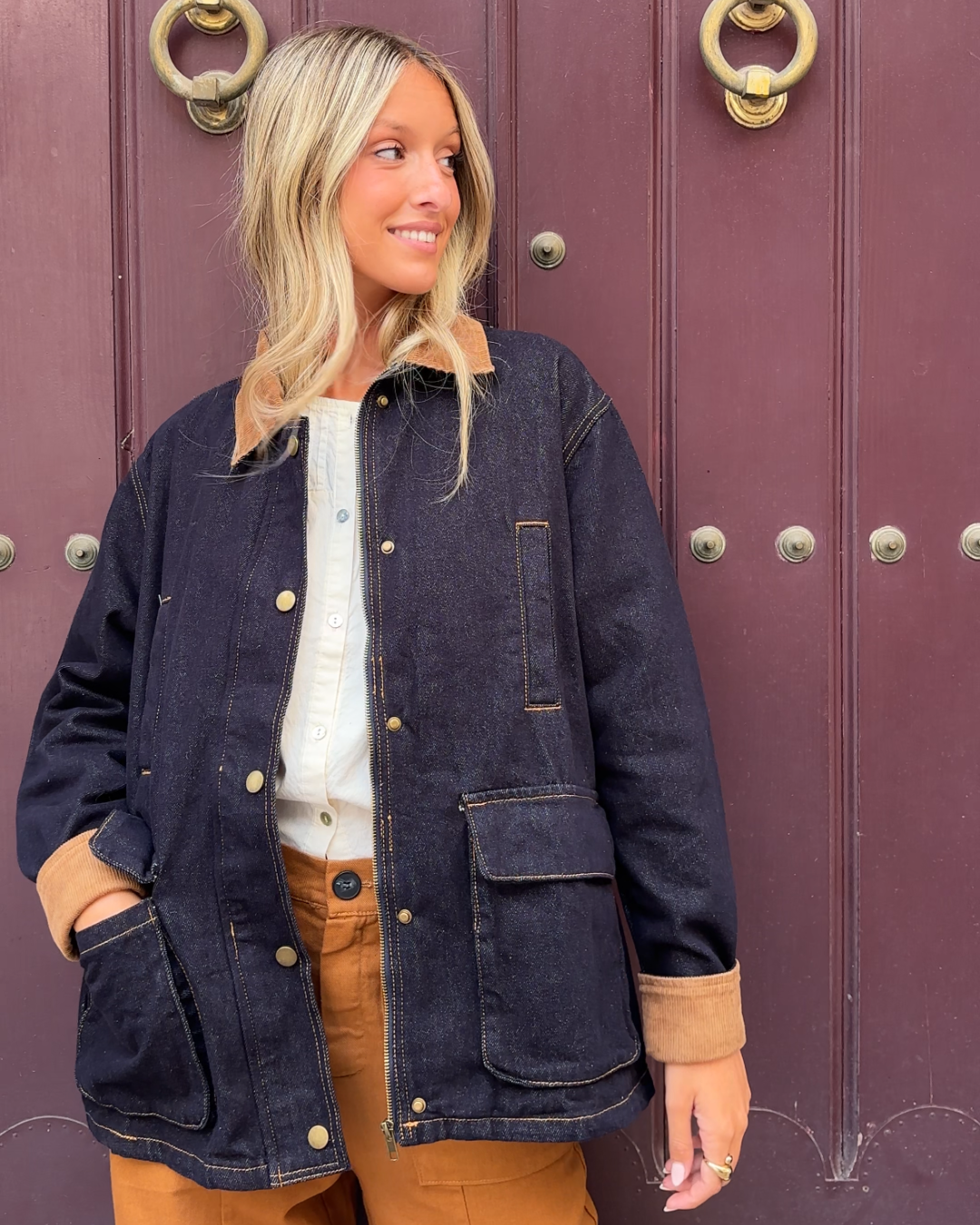 Chaqueta Mieres azul