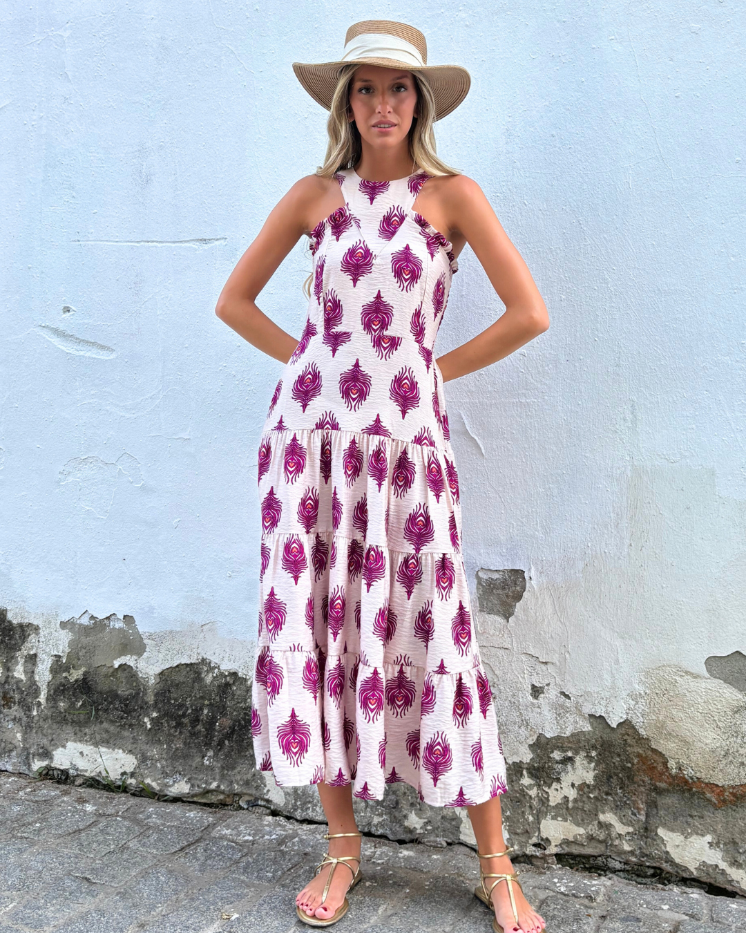 Vestido Cala Dor morado