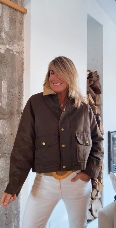 Chaqueta Quirós chocolate