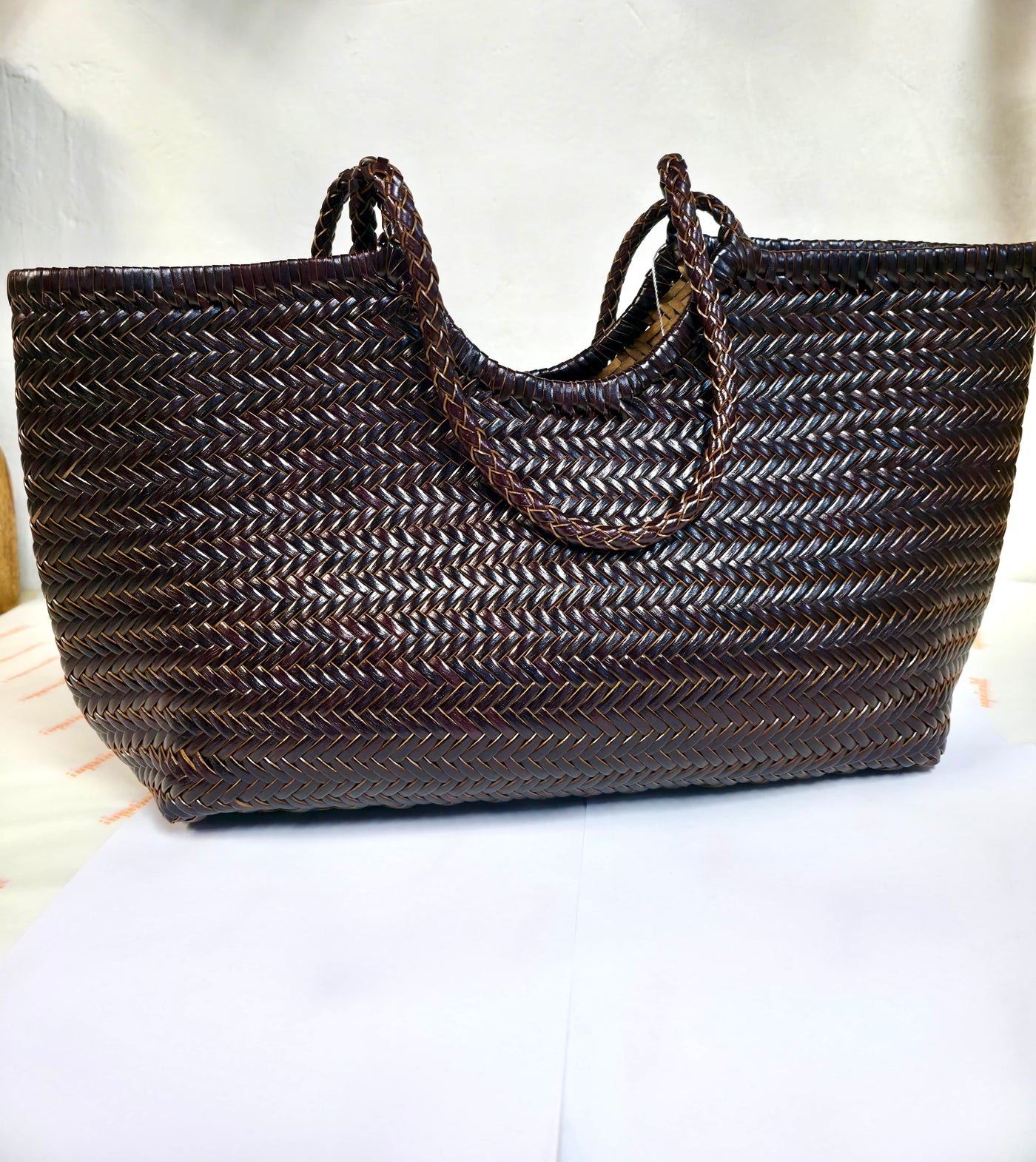 Bolso Capricho chocolate GRANDE