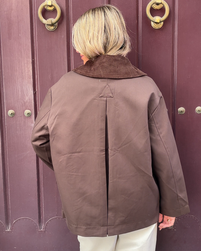 Chaqueta Piloña chocolate