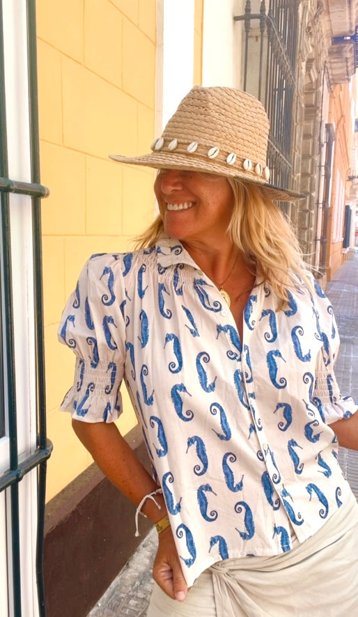 Blusa Benirras Mar