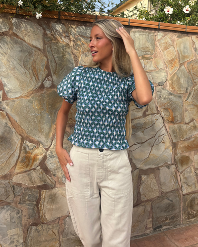 Camisa Potes azul