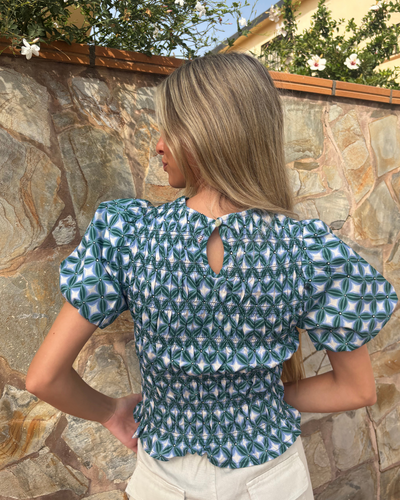 Camisa Potes azul