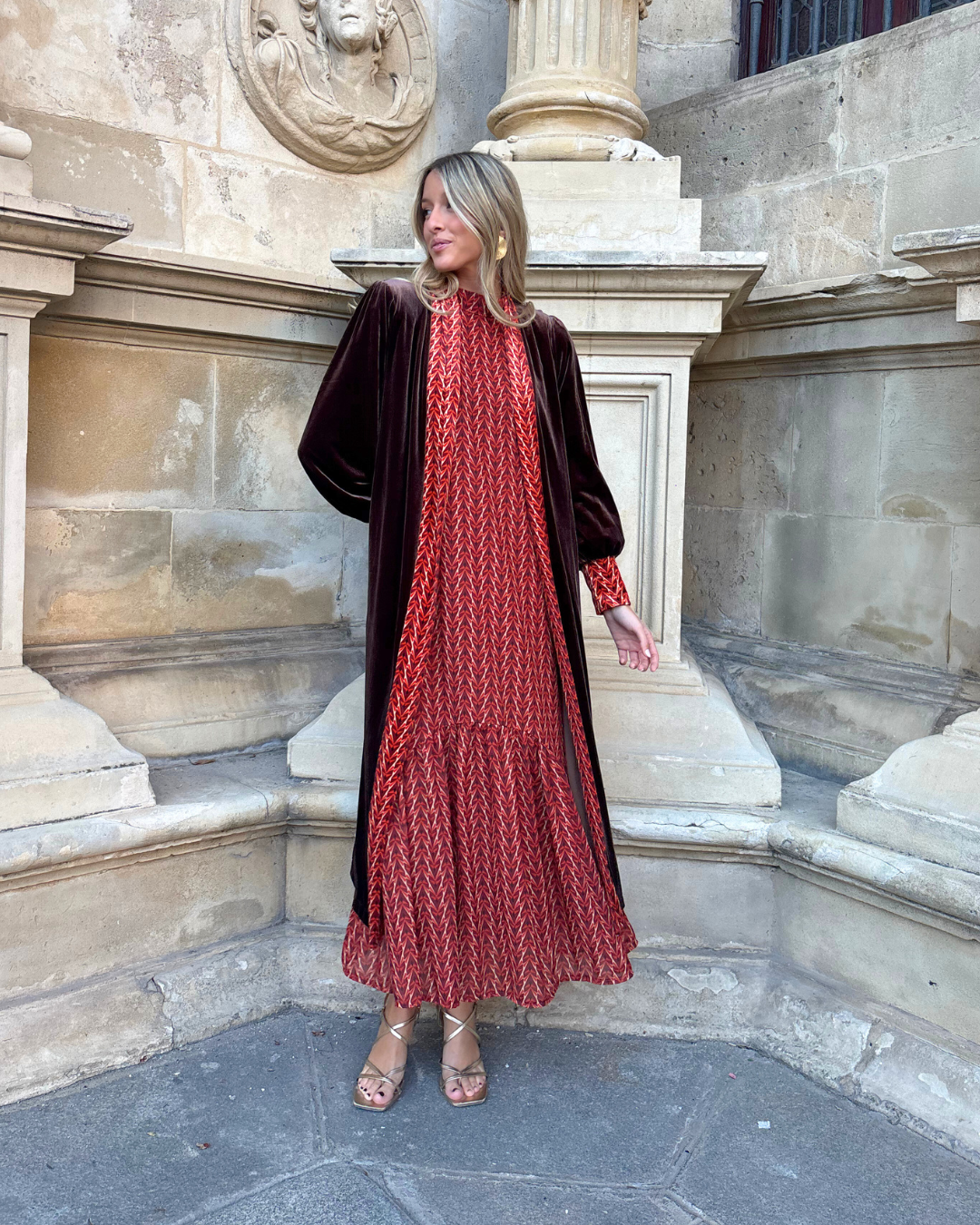 Kimono La Rochelle chocolate