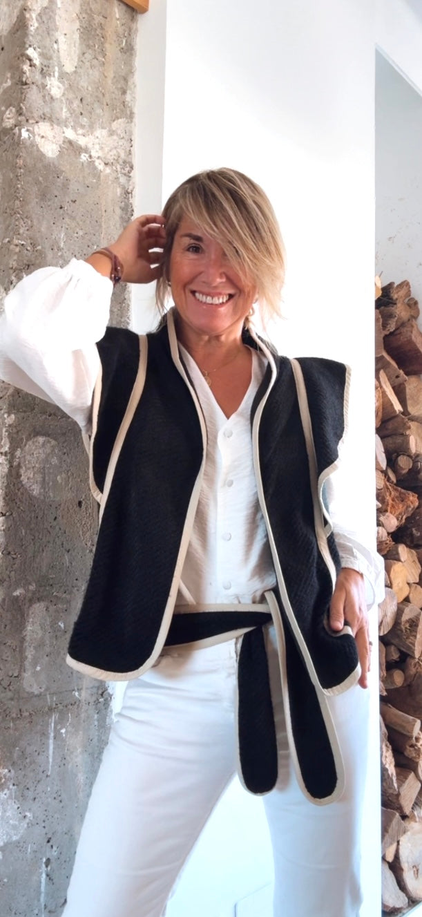 Chaleco Oviedo negro