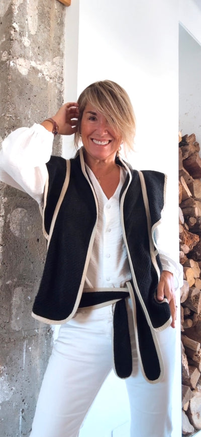 Chaleco Oviedo negro