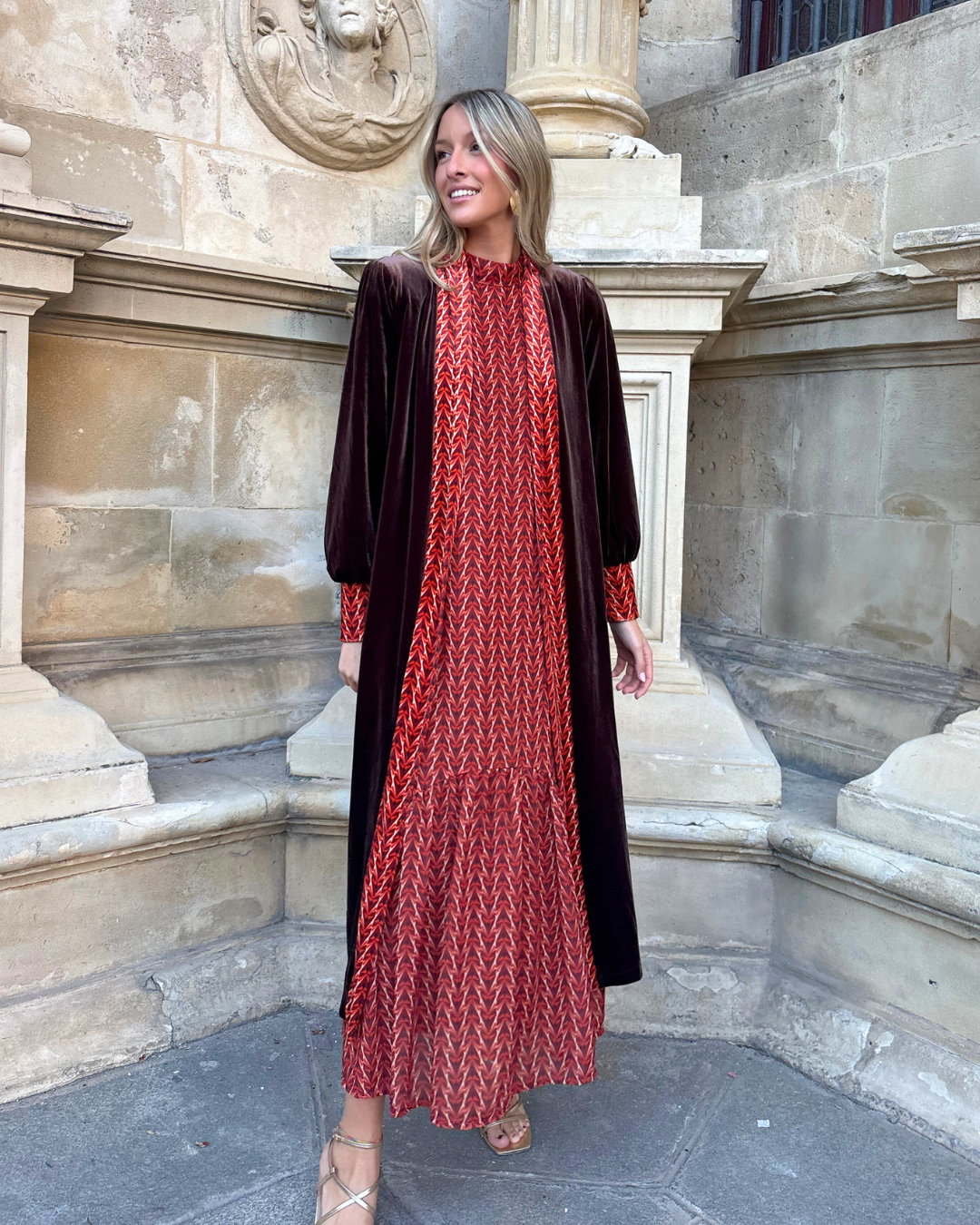 Kimono La Rochelle chocolate