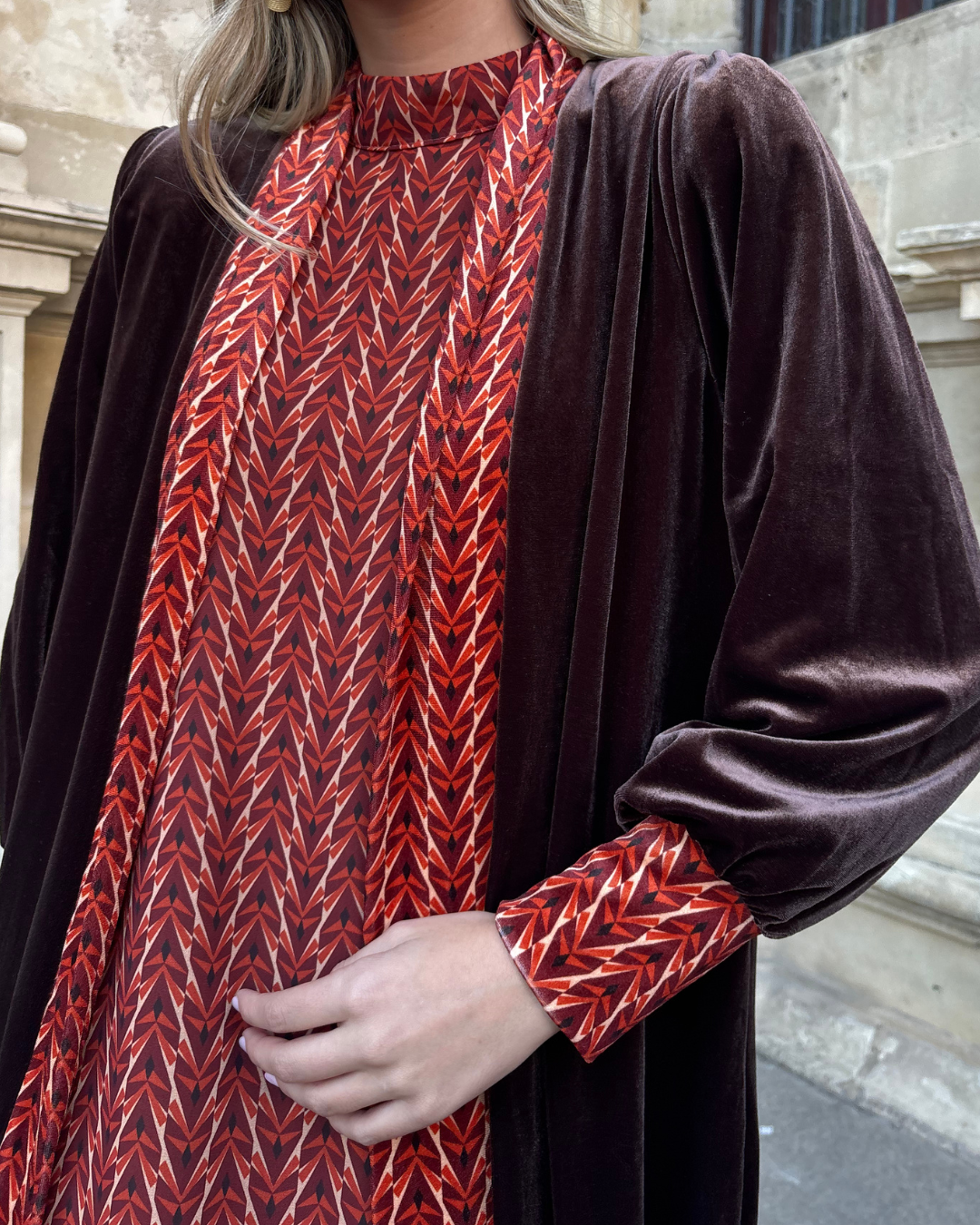 Kimono La Rochelle chocolate