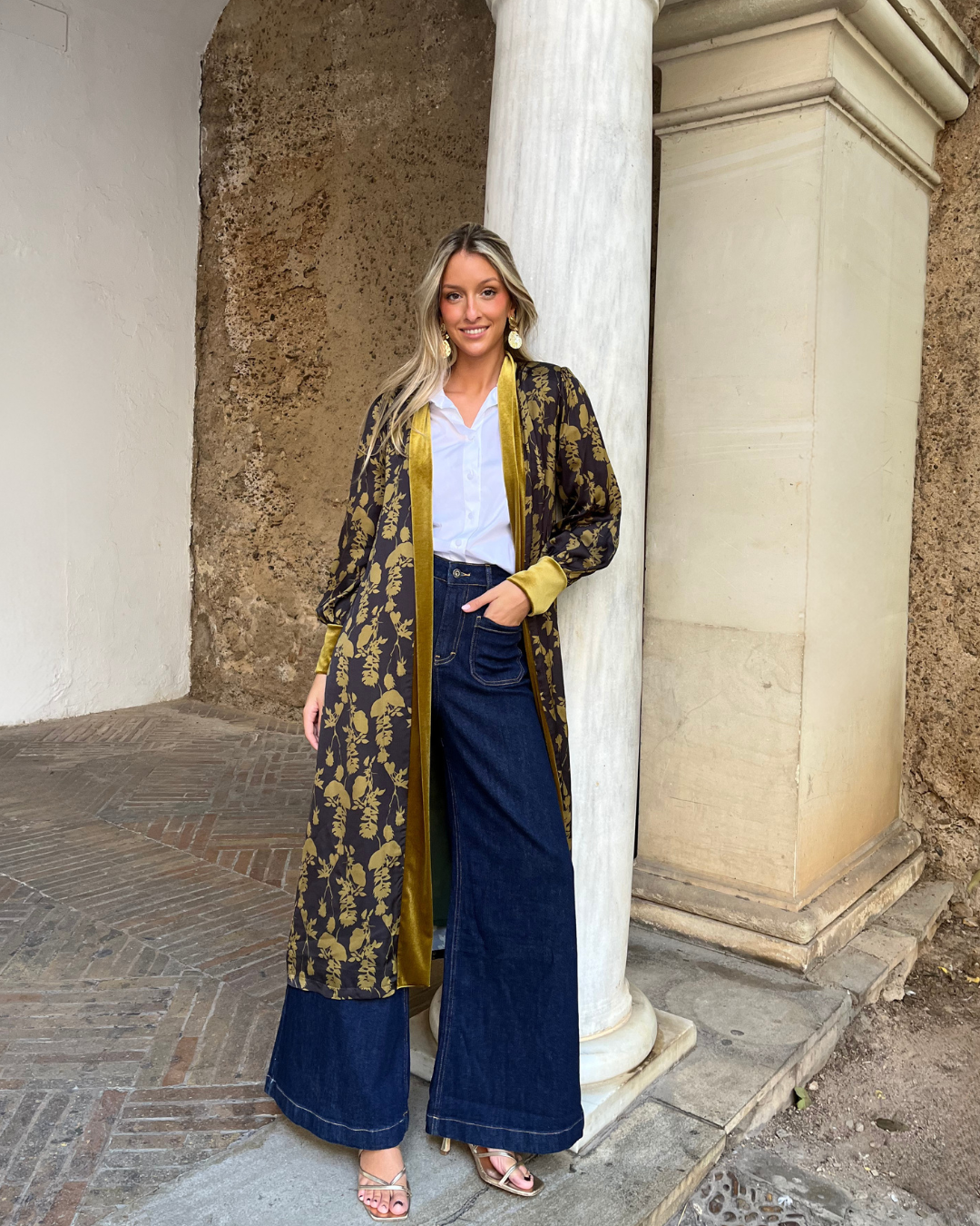 Kimono Calais Verde
