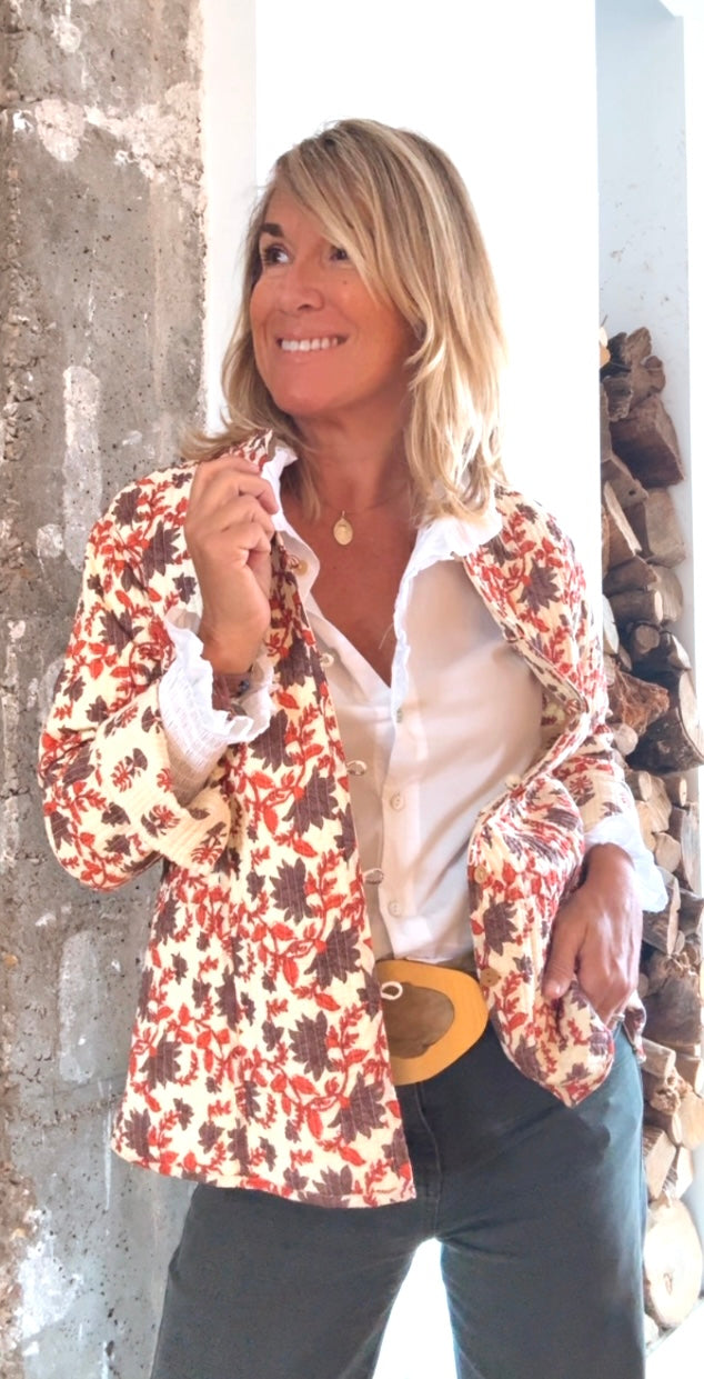 Chaqueta Coimbra beige