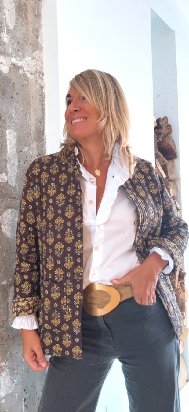 Chaqueta Coimbra choco