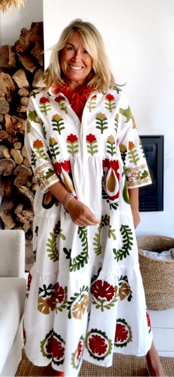 Vestido Novales blanco