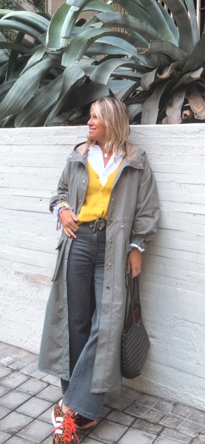 Gabardina Cudillero verde