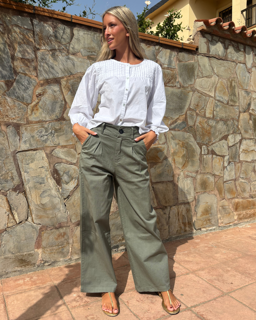 Pantalón Urdiales caqui