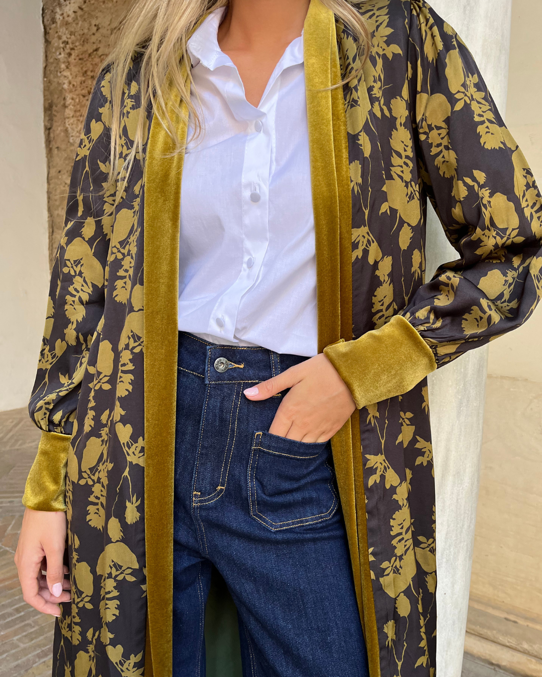Kimono Calais Verde