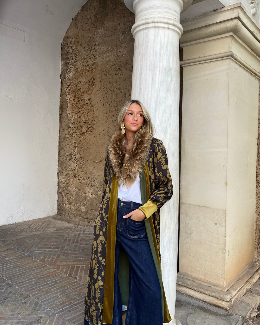 Kimono Calais Verde