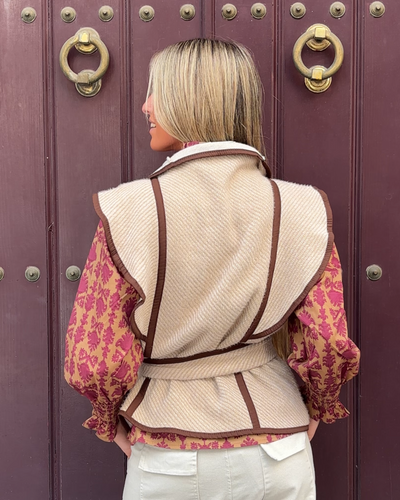 Chaleco Oviedo beige