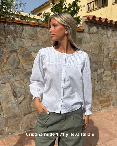 Camisa Mogrovejo blanco