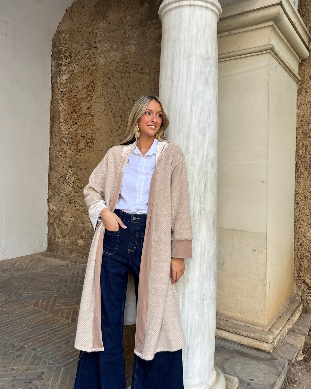 Kimono Maison beige