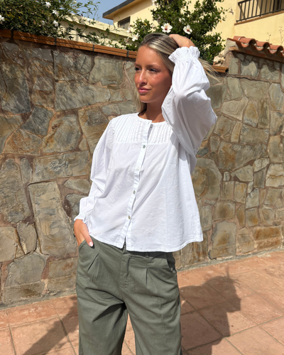 Camisa Mogrovejo blanco