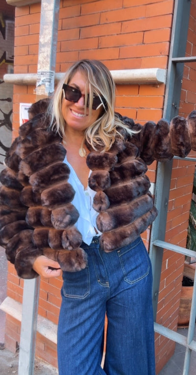 Chaqueta Helsinki chocolate