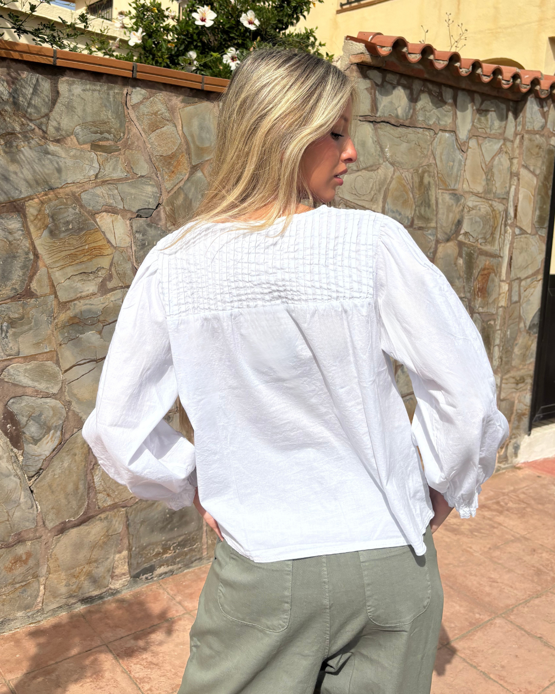 Camisa Mogrovejo blanco