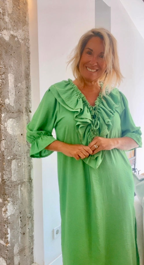 Vestido Bolonia verde
