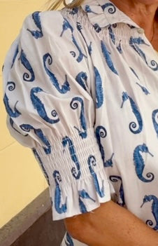 Blusa Benirras Mar