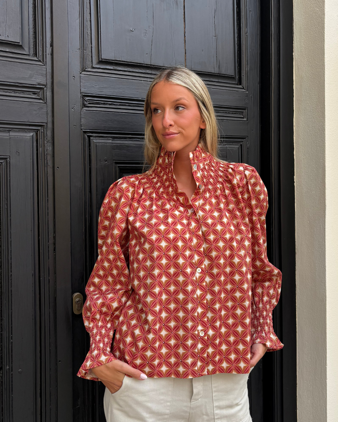 Blusa Novales naranja