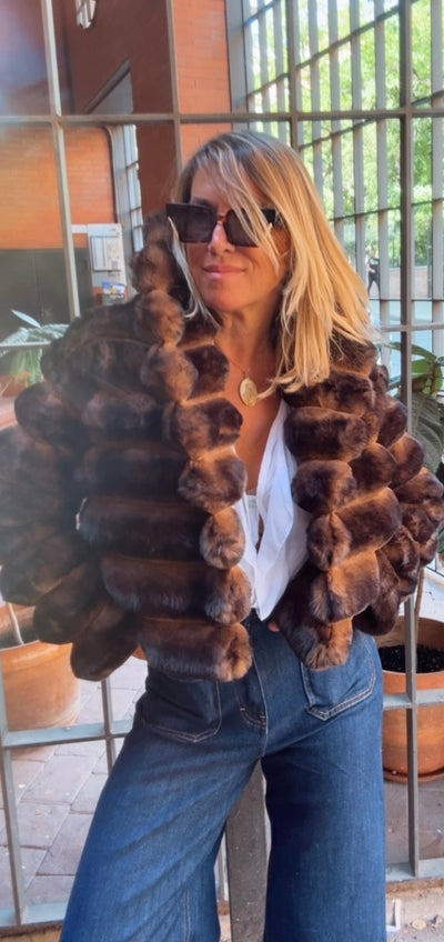 Chaqueta Helsinki chocolate