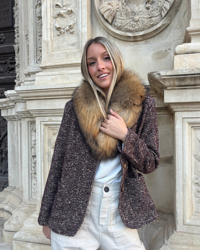 Chaqueta Lituania burdeos