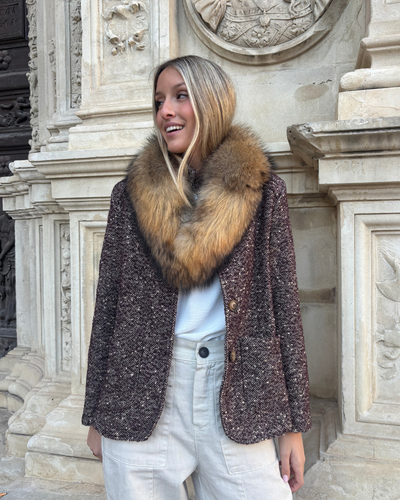 Chaqueta Lituania burdeos