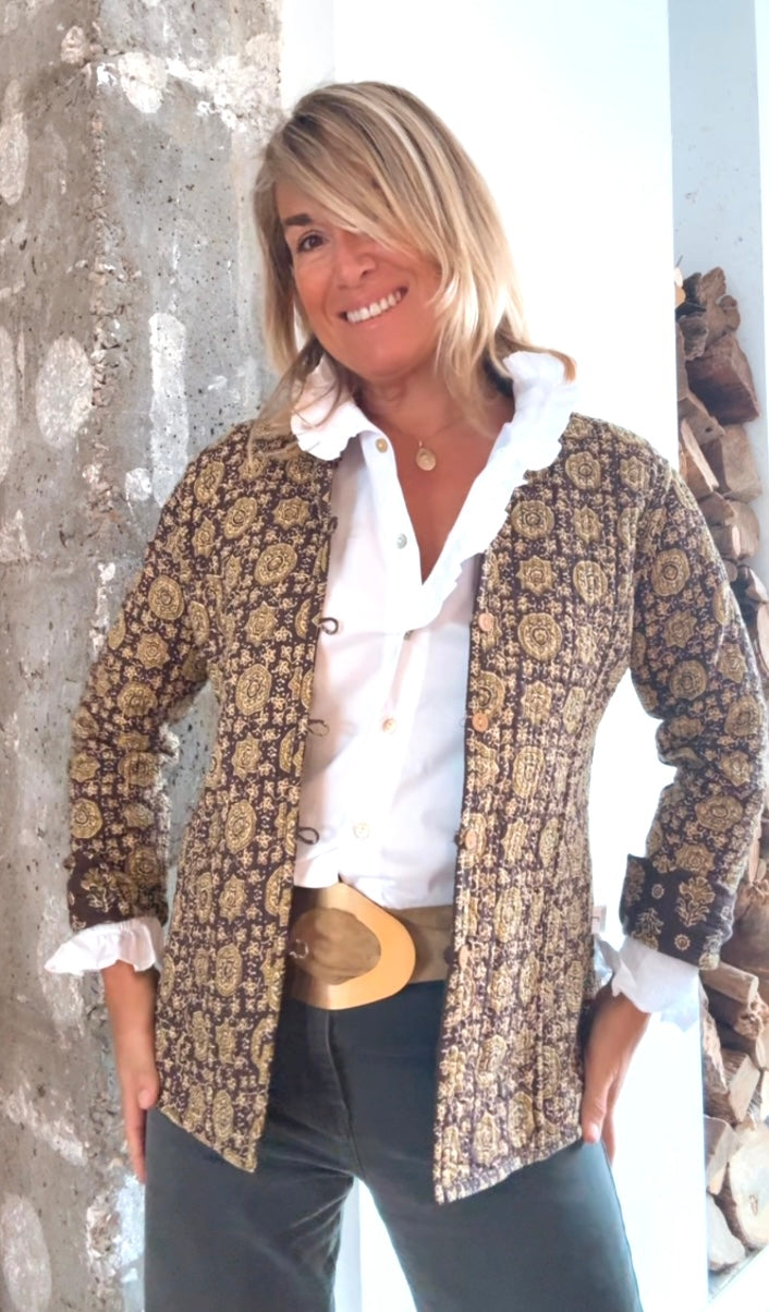 Chaqueta Coimbra choco