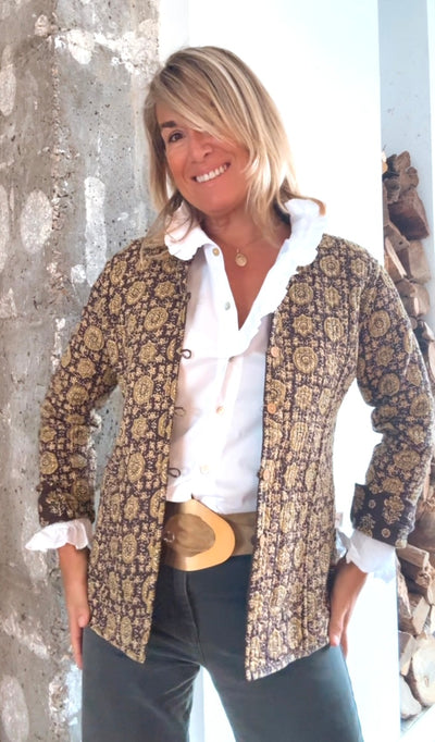 Chaqueta Coimbra choco