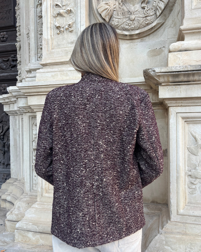 Chaqueta Lituania burdeos