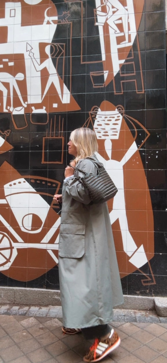 Gabardina Cudillero verde