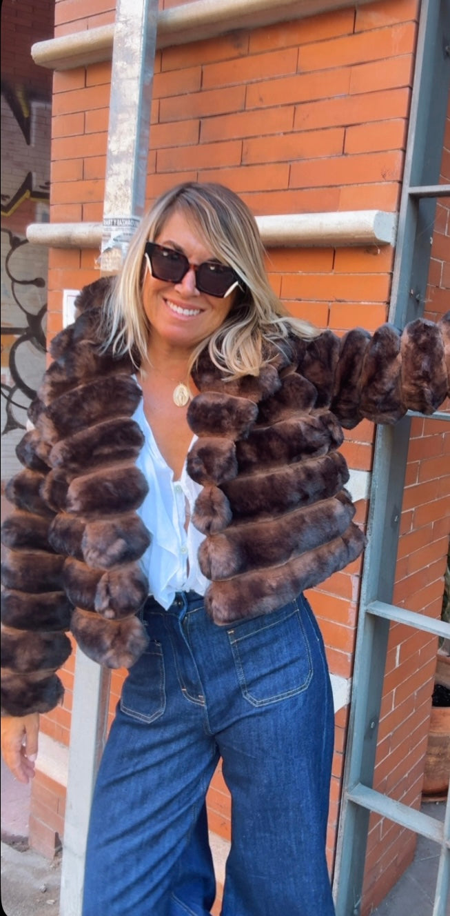 Chaqueta Helsinki chocolate